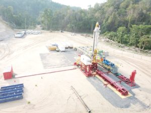 PSC C-1 Indaw Drill Site